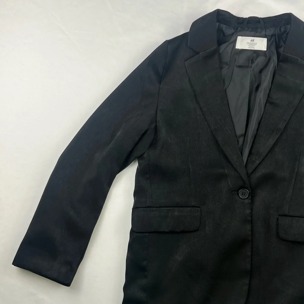 H & M - Women's Blazer - Black - Size 8 - Business Casual